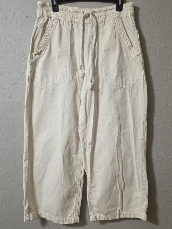 Free People We The Free Easy Peasy Wide Leg Drawstring Pants S - Picture 2 of 6